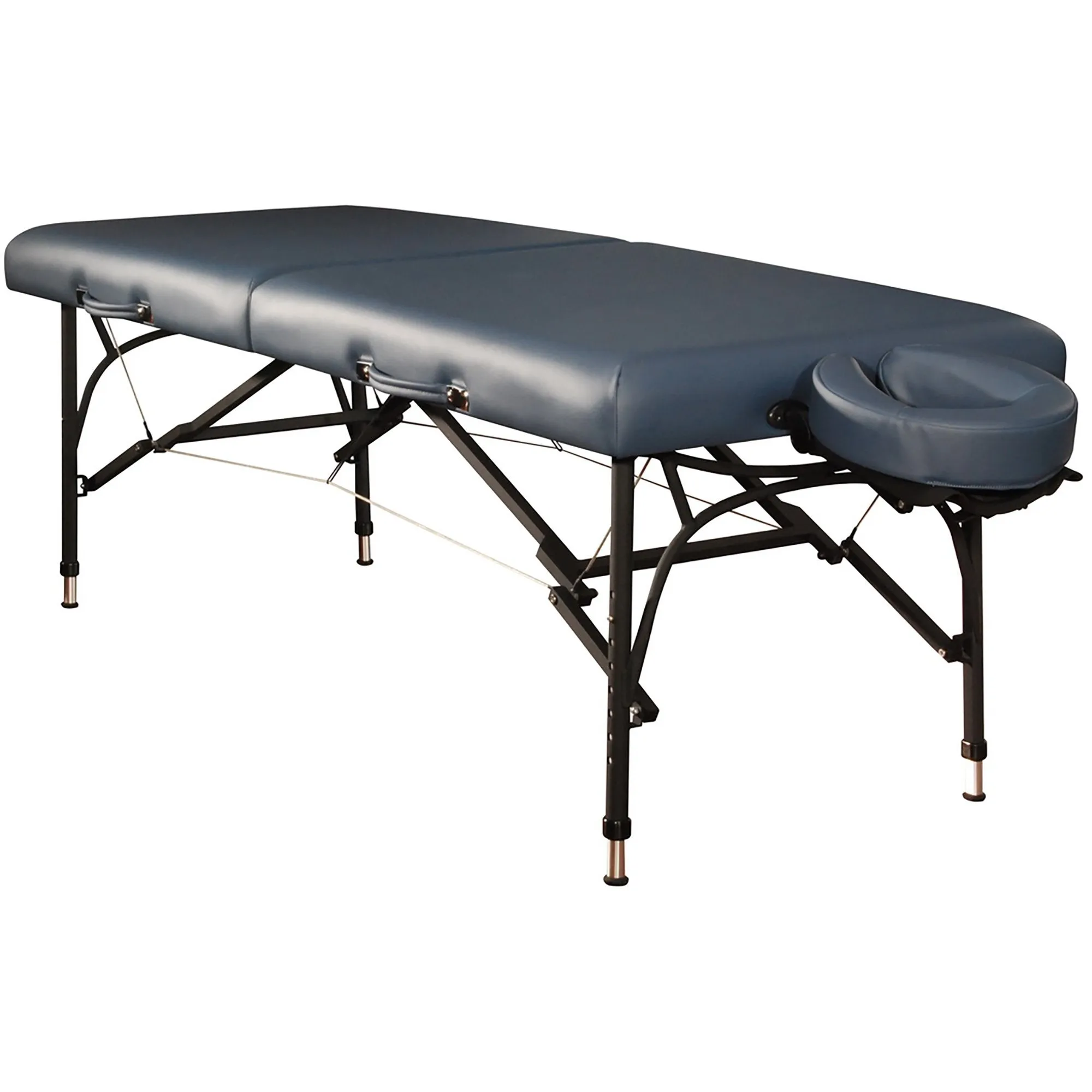 Master Massage 70cm Violet Aluminium Lightweight Portable Massage Table, Tattoo Table, Sport Table, Royal Blue