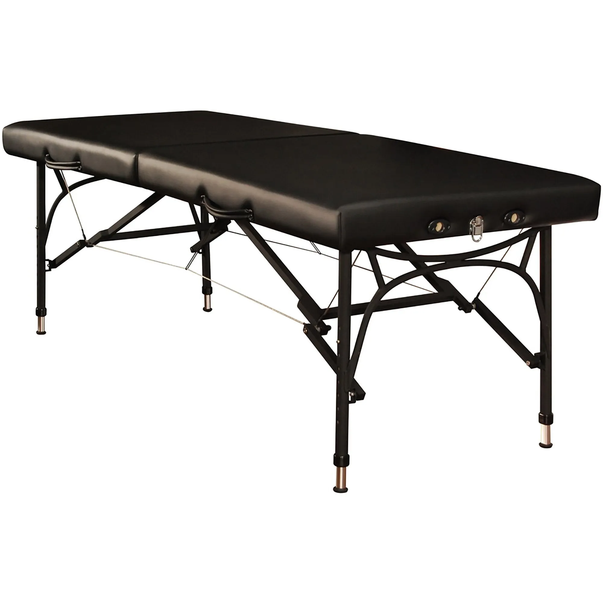 Master Massage 70cm Violet Sport Size Ultra Lightweight Aluminium Portable Massage Table Package Black